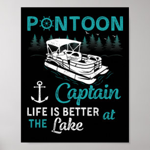 Poster Capitão do Pontão A Vida é Melhor No Lago Pontão