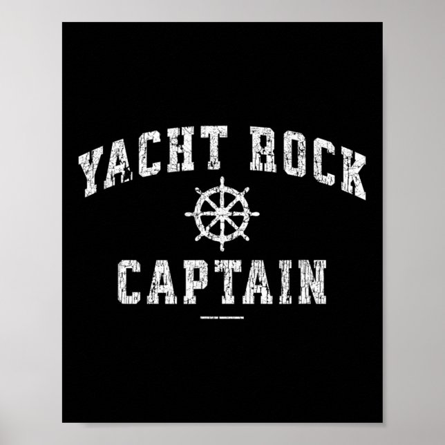 Poster Capitão do Yacht Rock (Frente)