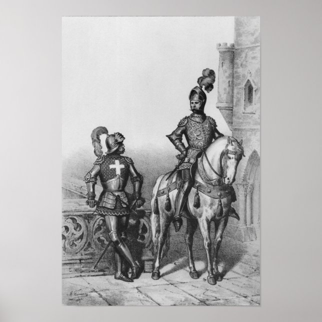 Poster Capitão dos arqueiros de Paris (Frente)