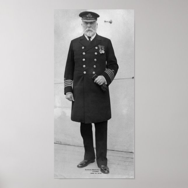 Póster Capitão Edward J. Smith 1850-1912 (Frente)