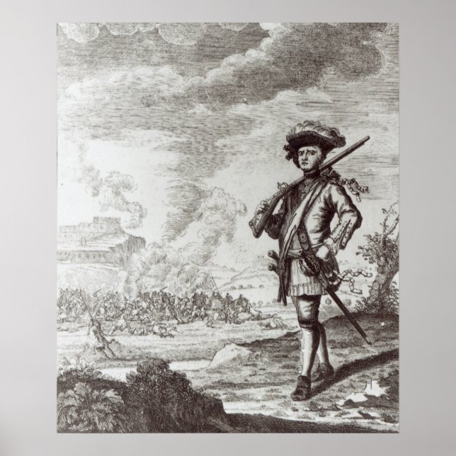 Póster Capitão Henry Morgan no saco (Frente)