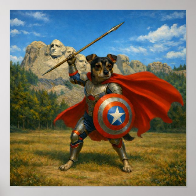 Poster "Capitão Louie" (Frente)