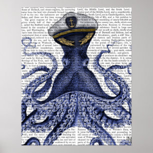 Póster Capitão Octopus