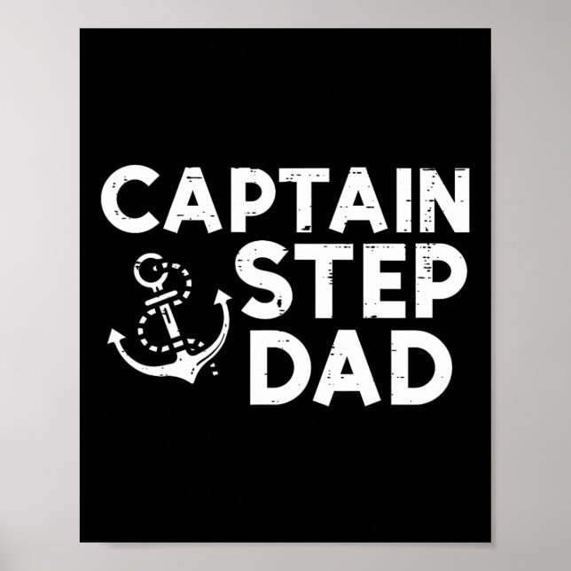 Poster Capitão Padrasto Dono de Barco Família Padrasto (Frente)