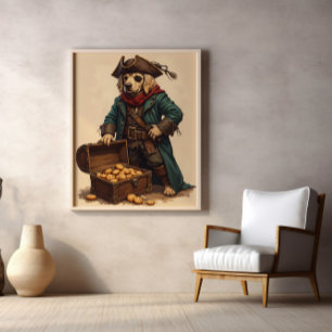 Poster Capitão Sniffbeard: Bacon Antes do Ouro Sempre