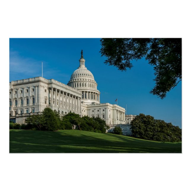 Póster Capitol Building West View (Frente)