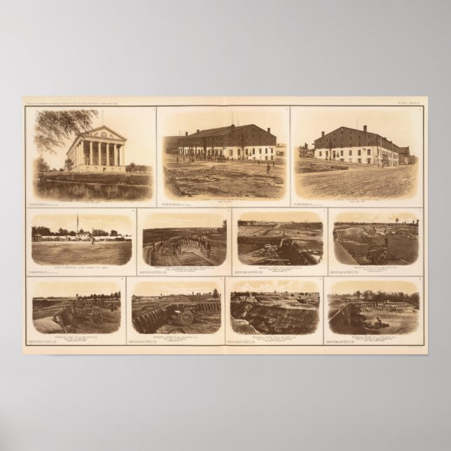 Póster Capitol, Prisão de Richmond Libby (Frente)