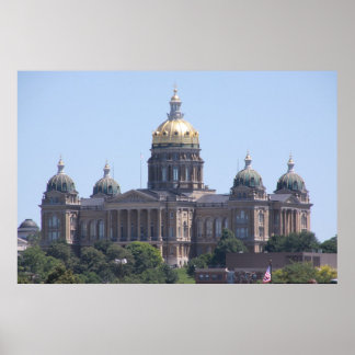 Poster Capitólio de Des Moines