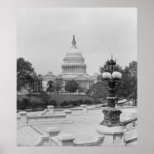 Póster Capitólio dos Estados Unidos