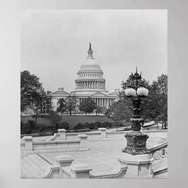 Póster Capitólio dos Estados Unidos (Frente)