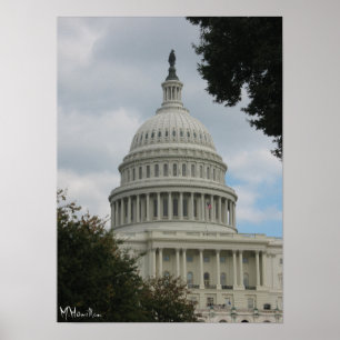 Póster Capitólio dos EUA, Washington D.C.