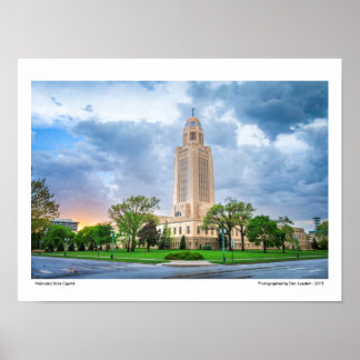Póster Capitólio Estatal de Nebraska