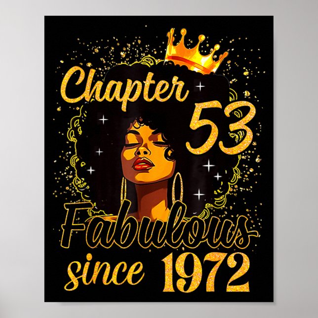 Poster Capítulo 53 Fabuloso Desde 1972 Aniversário de 53  (Frente)