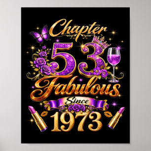 Poster Capítulo 53 Fabuloso Desde 1973 53º Aniversário Mu