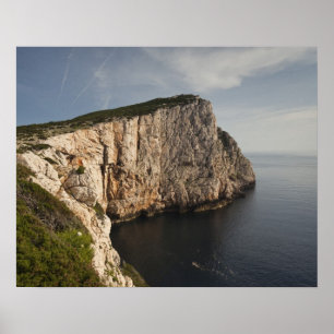 Póster Capo Caccia, Alghero, Sardenha, Itália