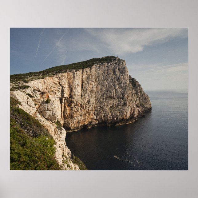 Póster Capo Caccia, Alghero, Sardenha, Itália (Frente)