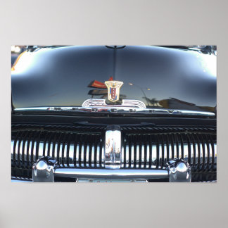 Poster Capô de Mercúrio - Exposição de Carros do Condado