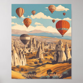 Poster Cappadocia, Turquia
