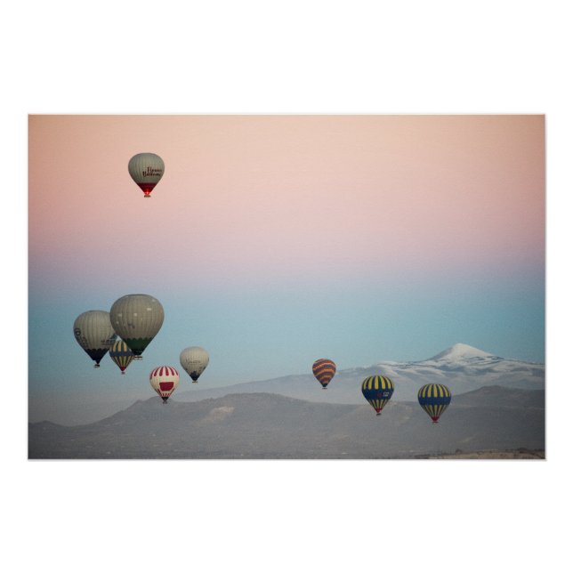 Póster Cappadocia. Voo de Balões (Frente)