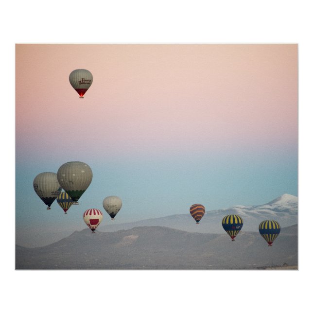 Póster Cappadocia. Voo de Balões (Frente)