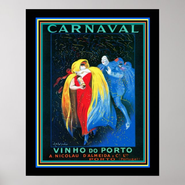 Poster Cappiello Wine - 16x20 (Frente)