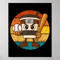 Cappuccino Ino Baseball Cute Brainrot Memória Ital