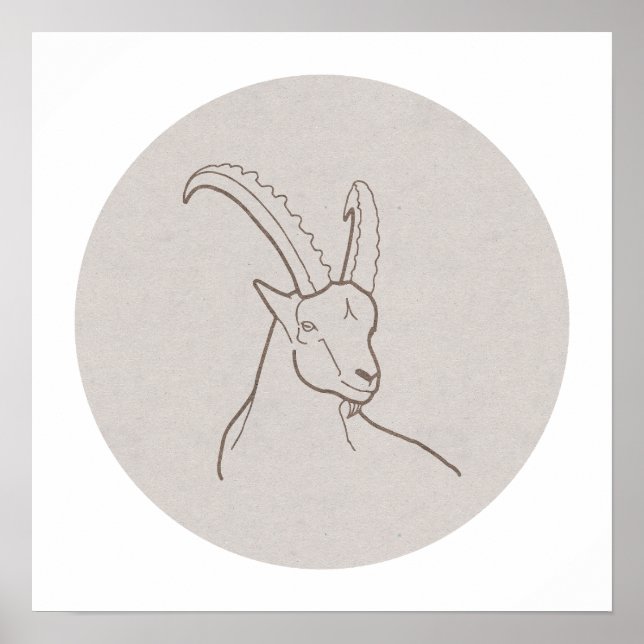 Poster Capricorn (Frente)