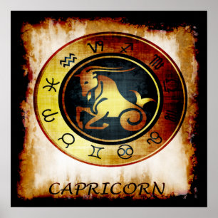 Poster Capricórnio