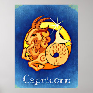 Poster Capricórnio