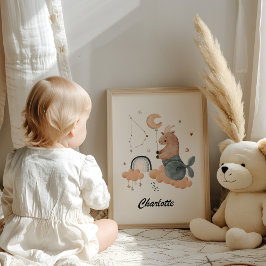 Poster Capricórnio Bebê - Seu Pequeno Enfermeiro Zodiac C
