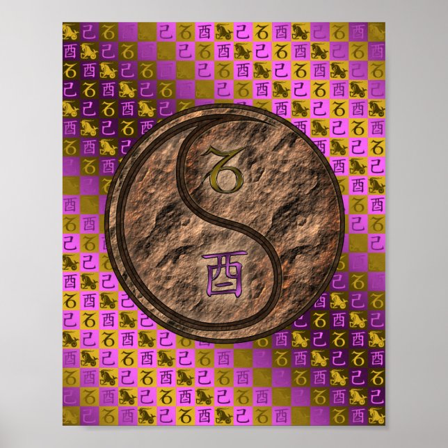 Poster Capricórnio & Earth Rooster (Frente)