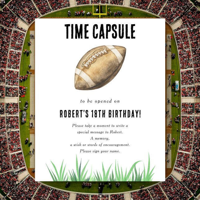 Poster Cápsula do Tempo do Futebol 1º aniversário (Criador carregado)