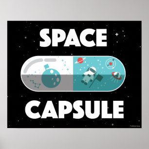 Poster Cápsula espacial