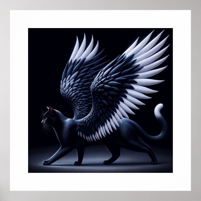 Poster Captura Cinematográfica de Gato Preto (Frente)