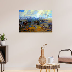 Poster Captura da Bateria de Rickets Sidney E. King 1864