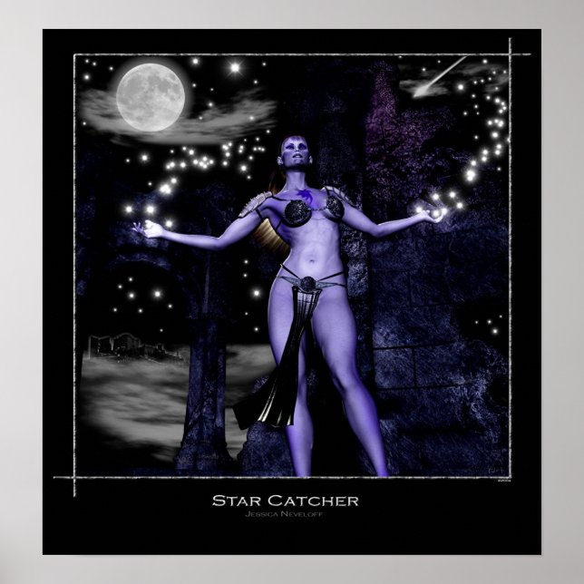 Póster Captura de Estrelas (Frente)