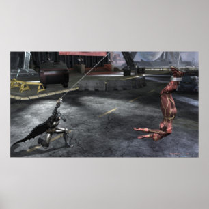 Póster Captura de tela: Batman vs Flash