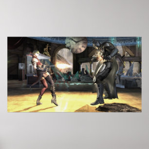 Póster Captura de tela: Harley vs Batman 2