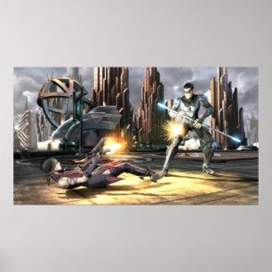 Póster Captura de tela: Harley vs Nightwing