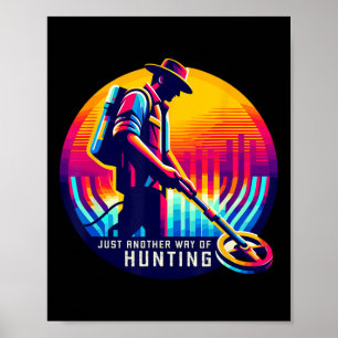 Poster Captura de Tesouros para detectar metais