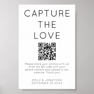 Poster Captura Minimalista O Sinal de Casamento do Código