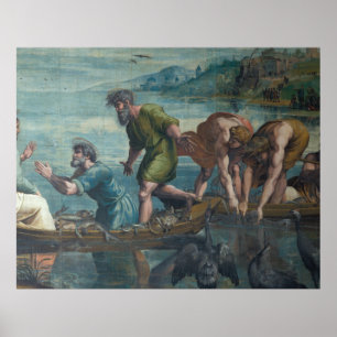 Poster Captura Miraculosa de Peixes