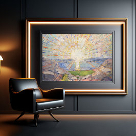 Poster Capturando a Essência da Luz e Emoção O Sol