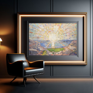 Poster Capturando a Essência da Luz e Emoção O Sol