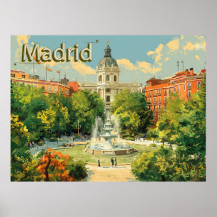 Poster Capturar a Beleza de Madrid