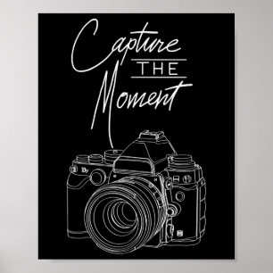Poster Capturar Fotógrafo de Câmera Momento