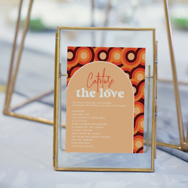 Poster Capturar O Sinal De Fotos De Casamento De Amor (Sign Mock-up)