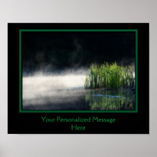 Poster Capturas E Mist Em Palavras Personalizadas De Pond