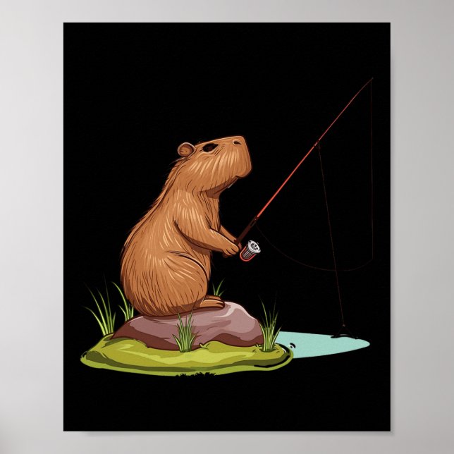 Poster Capybara Fisheries (Frente)