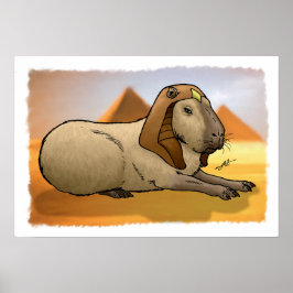 Poster Capybara Sphinx
